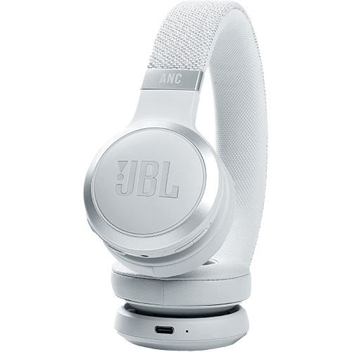 Auscultadores Noise Cancelling Bluetooth JBL Live 460NC - Branco Online