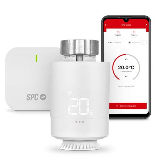 Válvula de Termostato Inteligente + Getaway SPC Vesta Starter Kit For Discount