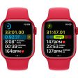 Apple Watch Series 8 GPS 41mm - Cellular - Alumínio (PRODUCT) RED | Bracelete Desportiva - Vermelho Sale