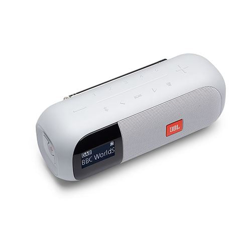 Coluna Bluetooth JBL Tuner2 com Rádio - Branco Online