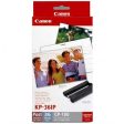 Canon Pack Cartucho Colorido + Papel Fotográfico 10x15cm 36 Folhas (KP-36IP) Supply