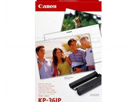 Canon Pack Cartucho Colorido + Papel Fotográfico 10x15cm 36 Folhas (KP-36IP) Supply