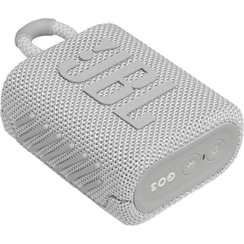 Coluna Portátil JBL GO 3 - Branco Online now