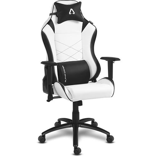 Cadeira Gaming Alpha Gamer Atena - Branco Preto For Discount