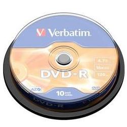 Verbatim DVD-R 4,7GB 16x Cake 10uni Online Sale