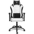 Cadeira Gaming Alpha Gamer Atena - Branco Preto For Discount