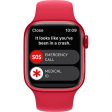 Apple Watch Series 8 GPS 41mm - Cellular - Alumínio (PRODUCT) RED | Bracelete Desportiva - Vermelho Sale