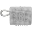 Coluna Portátil JBL GO 3 - Branco Online now