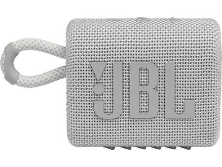 Coluna Portátil JBL GO 3 - Branco Online now