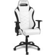 Cadeira Gaming Alpha Gamer Atena - Branco Preto For Discount