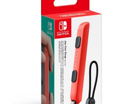 Nintendo Switch Correia para Comando Joy-Con Vermelho Néon Sale