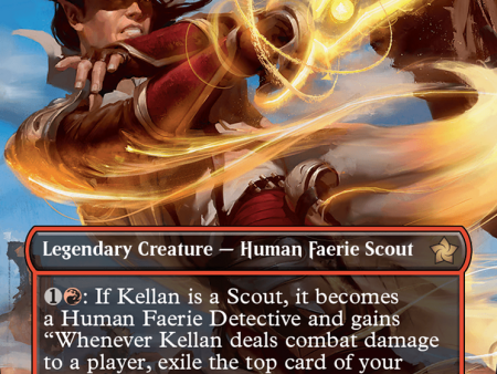 Kellan, Planar Trailblazer (Borderless) [Foundations] For Cheap