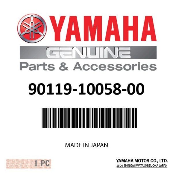 Yamaha - Bolt, with washer - 90119-10058-00 Online Hot Sale