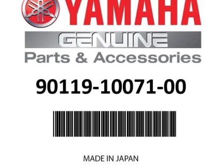 Yamaha - Bolt, with Washer - 90119-10071-00 Online now